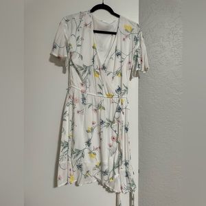 Lauren Conrad, short sleeve wrap dress, size M